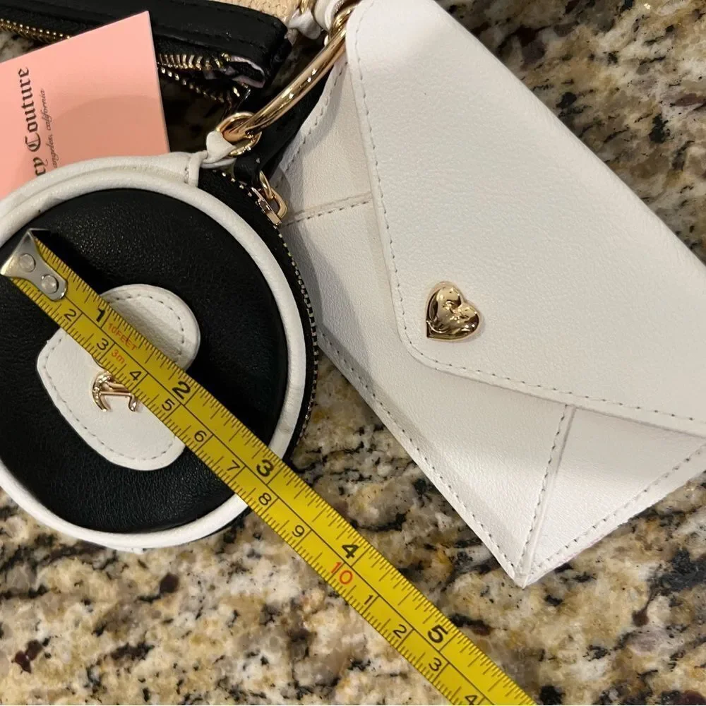 Juicy couture 3 piece wristlet NWT